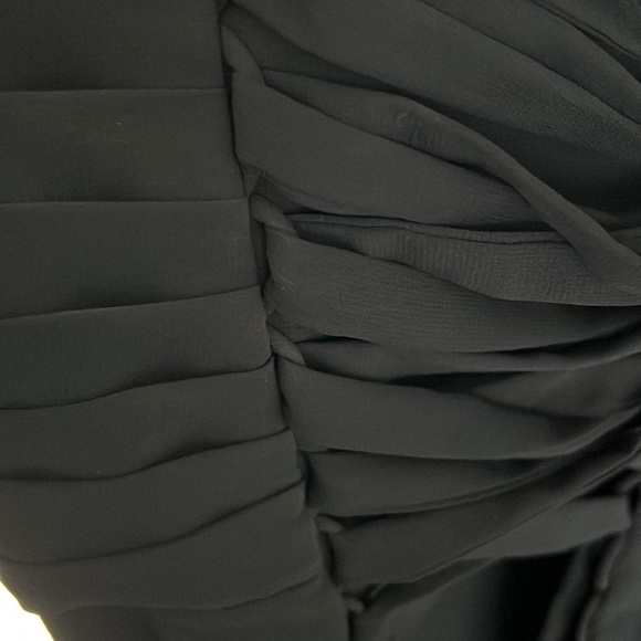 Navy Strapless Dress with corset - Picture 5 of 5